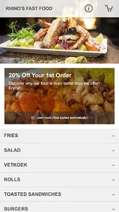 Rhino's Fast Food screenshot 1