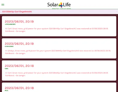 Solar4Life Synergy screenshot 11