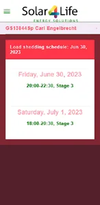 Solar4Life Synergy screenshot 2