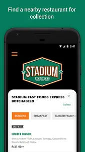 Stadium Fast Foods screenshot 1