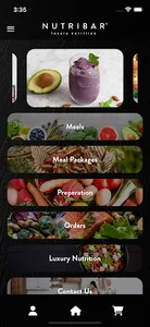 Nutribar Luxury Nutrition screenshot 1