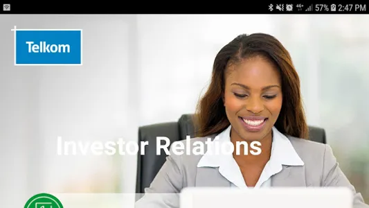 Telkom Investor Relations screenshot 0