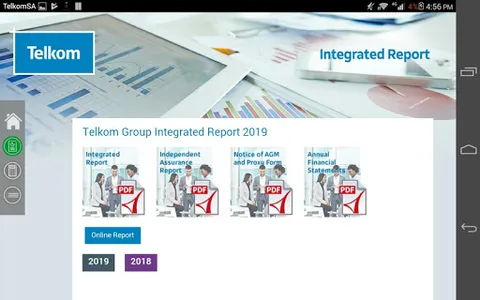 Telkom Investor Relations screenshot 5
