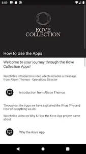 THE KOVE COLLECTION screenshot 2