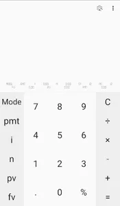 Simple finance calculator screenshot 0