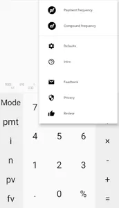 Simple finance calculator screenshot 1