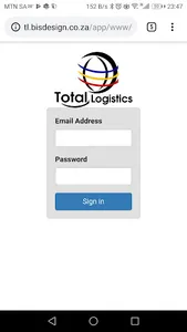 Total Logistics Driver App screenshot 0