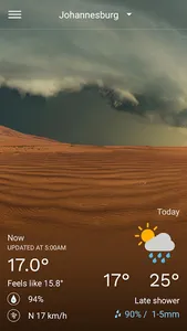 AfricaWeather screenshot 1