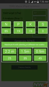 NWK Plant Nutrition screenshot 2