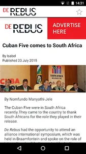 De Rebus, SA attorneys journal screenshot 1