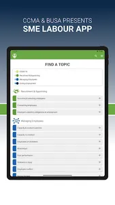 CCMA & BUSA Labour Advice App screenshot 7
