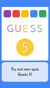 Guess 5 - Words Quiz screenshot 11