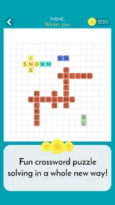 Crossword Jigsaw Puzzle screenshot 1