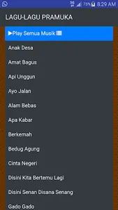 Lagu Pramuka screenshot 0