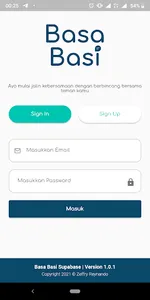 Basa Basi Supabase screenshot 1