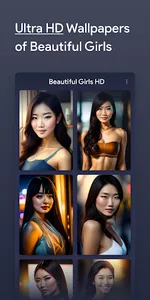 Beautiful Girls Wallpaper HD screenshot 0