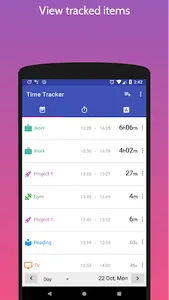 Time Tracker screenshot 1