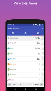 Time Tracker screenshot 2