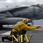 Navy Psalm Daily Quotes NIV icon