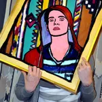 Draw on a photo icon