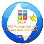 Commission Calculator for SGX DBS Vickers Advisory icon