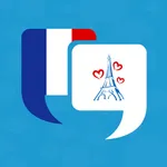 Learn French Quickly - Phrases, Quiz, Flash Card, Alphabet icon