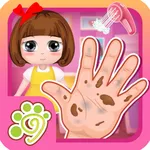 Bella's hand care salon game icon