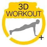 3D Workouts Plus - Quick daily routines for you icon