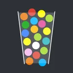 100 Balls - Tap to Drop in Cup icon