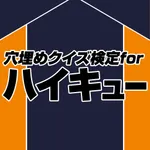 Fill-in-the-blank quiz test for Haikyu icon