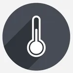 real-time thermometer icon