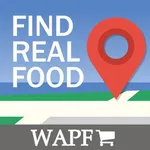 Find Real Food Locations icon