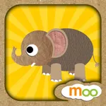 Zoo Animals - Animal Sounds, Puzzles and Activities for Toddlers and Preschool Kids by Moo Moo Lab icon
