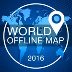 World Offline Maps + Voice Navigator and Video Dash Cam icon