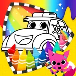 Cars Coloring Book PINKFONG icon