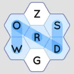 Word Search Hexagons icon