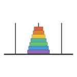 Flat Tower Of Hanoi icon