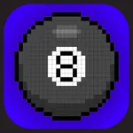 Magic 8 bit 8 ball icon