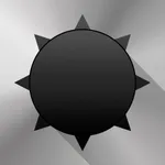 Minesweeper. Black icon