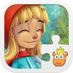 Jigsaw Tale Red Riding Hood - Games for Kids icon