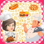 Food sticker book icon