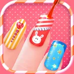 Nail Salon Booth - Princess Girls Color Makeup icon