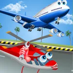 Airplane Factory & Mechanic Simulator kids games icon