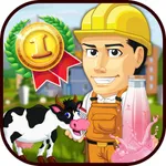 Flavored Milk Factory farm - Milk the cows & process it with amazing flavors in dairy factory icon