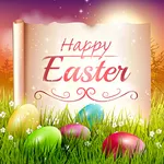 Happy Easter Greeting Card.s Maker - Collage Photo & Send Wishes with Cute Bunny Egg Sticker icon