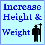 Increase height and weight icon