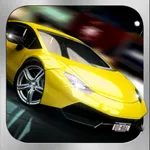 Extreme 3d car racing icon