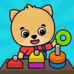 Toddler game for 2-4 year olds icon