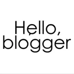 Hello blogger icon