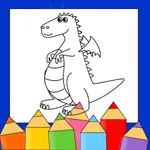 Dragon Coloring Drawing Book icon